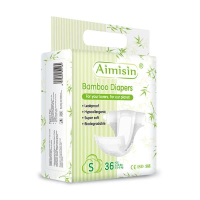 bamboo biodegradable baby diapers