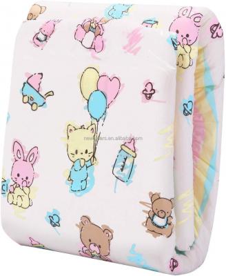 ผ้าอ้อมผู้ใหญ่แบบหนา ABDL แบบใช้แล้วทิ้งที่ออกแบบเองและขายส่ง