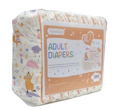 ผ้าอ้อมผู้ใหญ่ Abdl หนาพิเศษลายการ์ตูน OEM